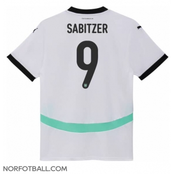 Billige Fotballdrakt Østerrike Marcel Sabitzer #9 Replika Bortedrakt EM 2024 Kortermet